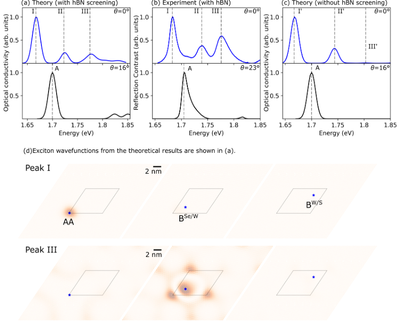 Origin of Trapped Intralayer Wannier and Charge-Transfer Excitons in Moire Materials